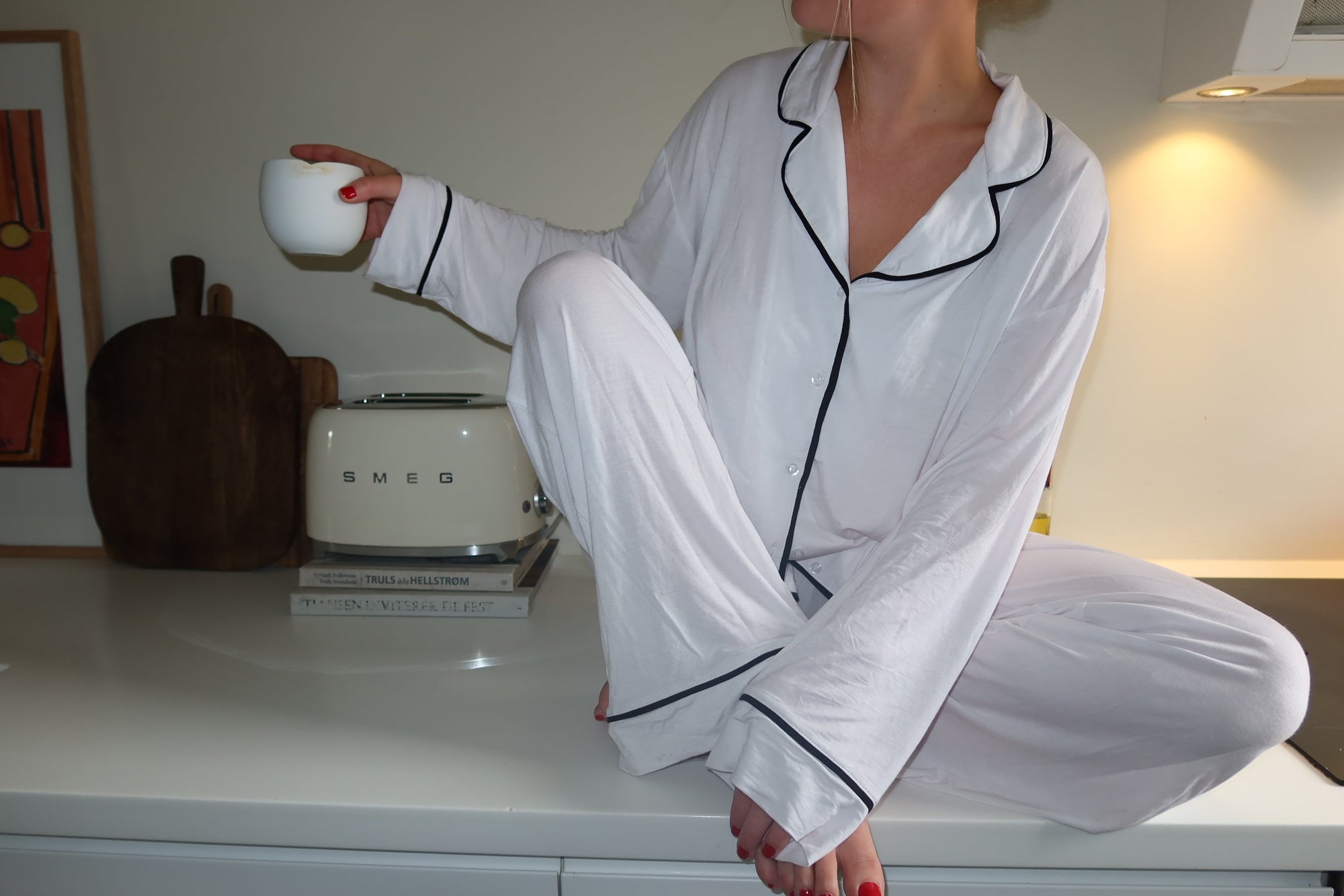 Ammevennlig og myk – den perfekte pyjamasen etter fødsel