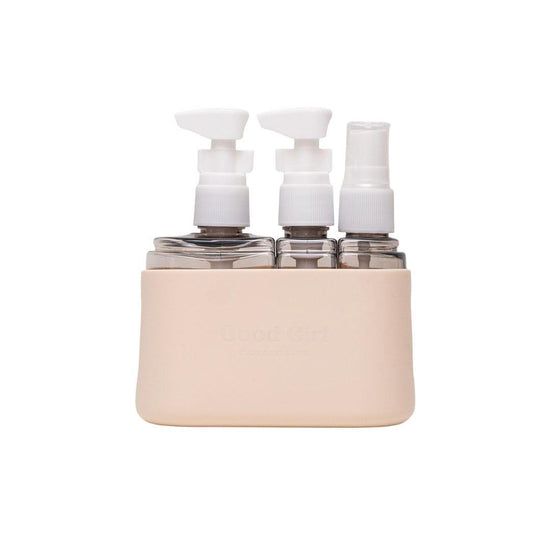 3-in-1 travel set pink - Good Girl Collective