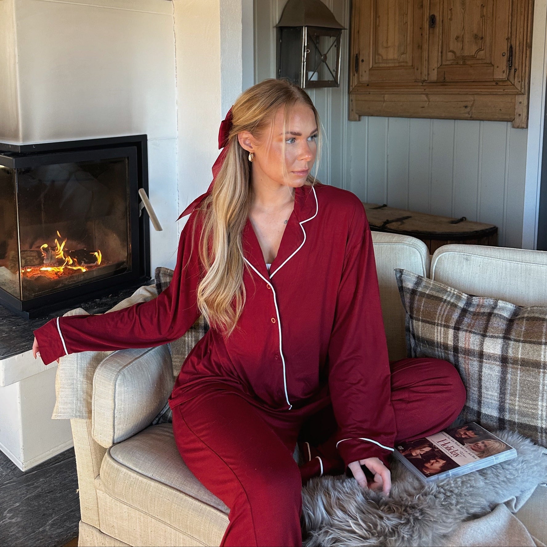 DROP 31/10 - Noelle pyjamas skjorte