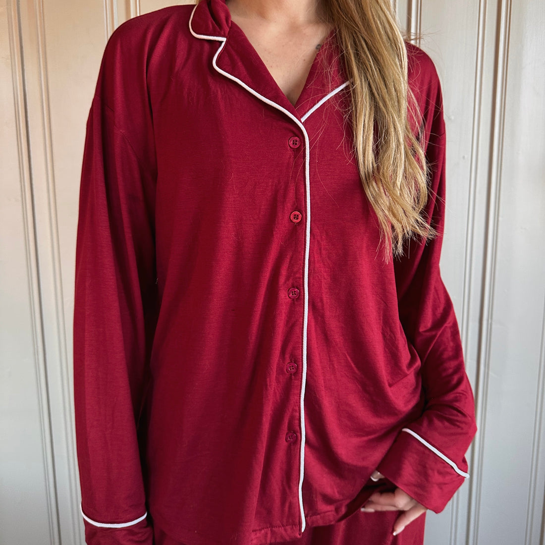 DROP 31/10 - Noelle pyjamas skjorte