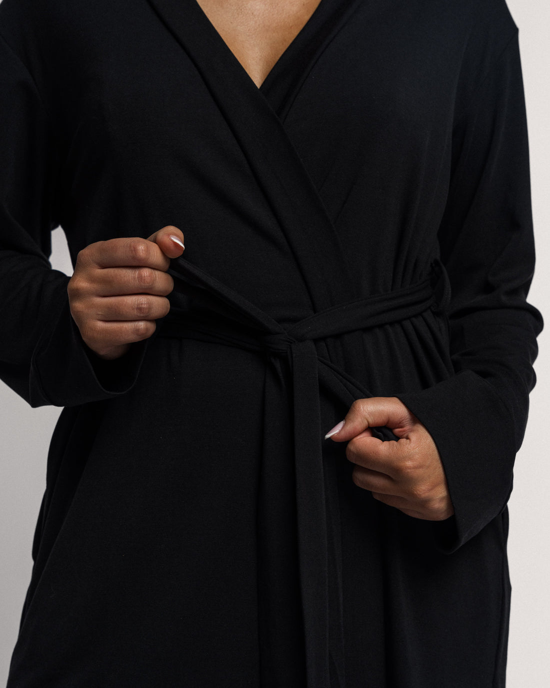 Soft Robe - Black