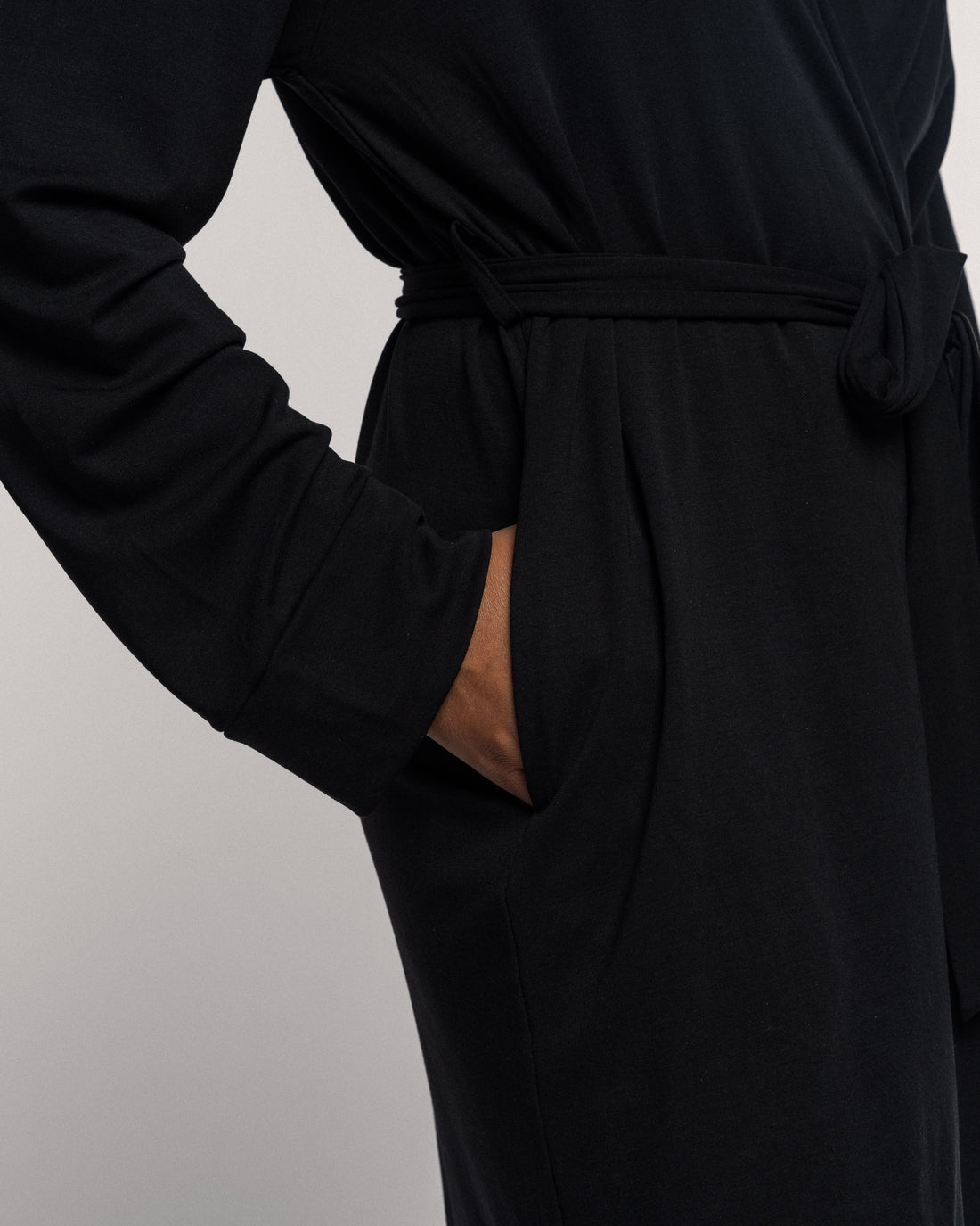 Soft Robe - Black