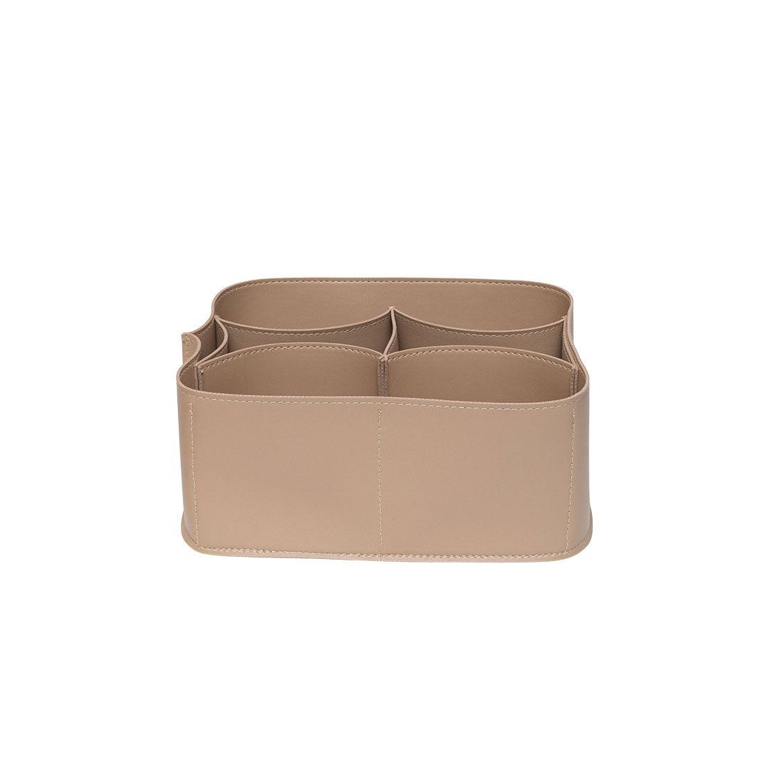 Double Trouble Makeup Bag - Beige - Good Girl Collective