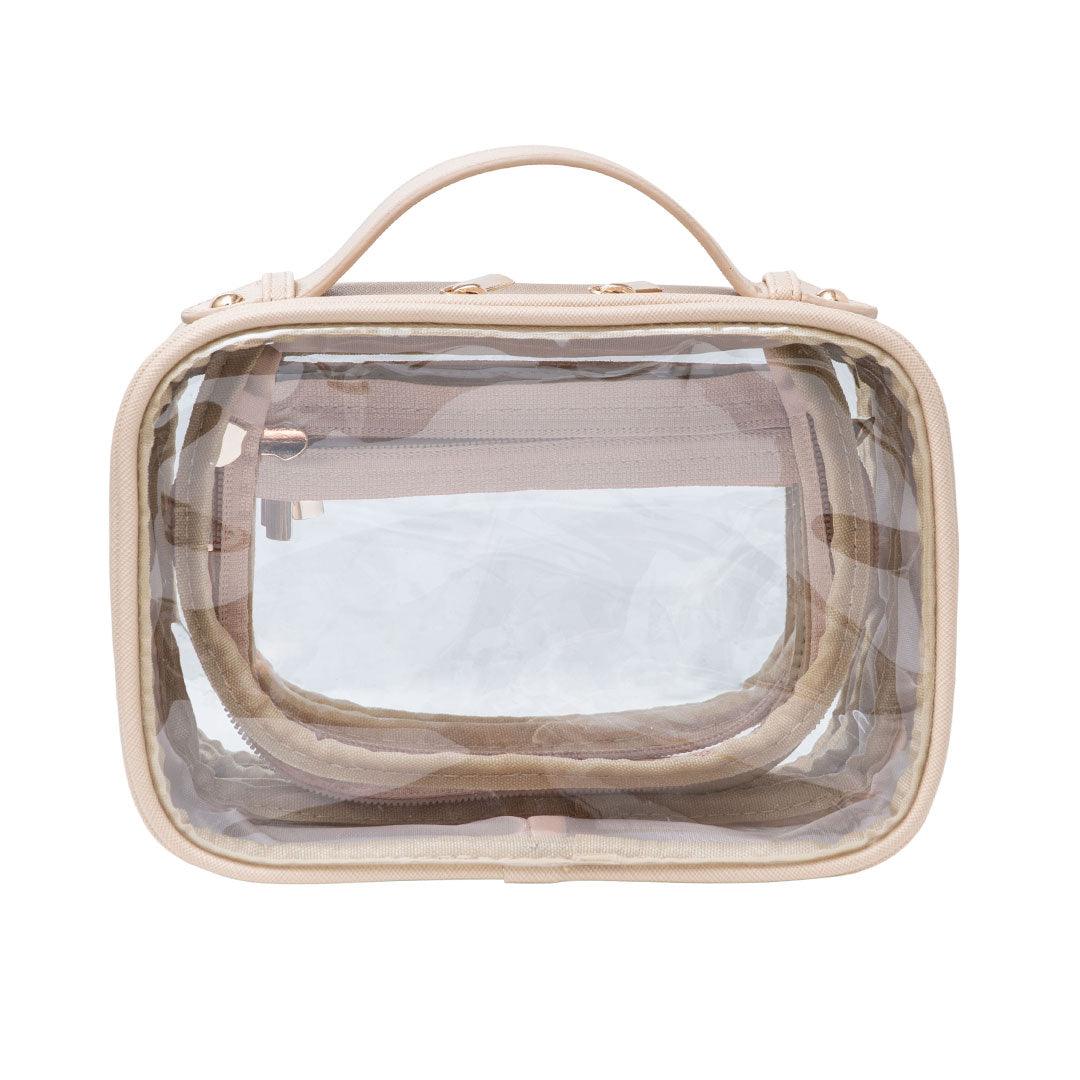 Good Girl Makeup Bag - Beige - Good Girl Collective